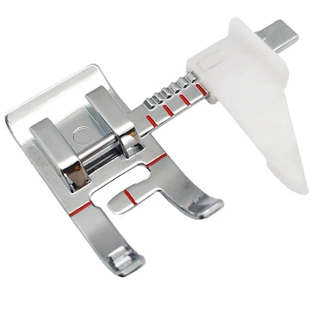 Domestic Sewing Machine Presser Foot with Scale Adjustable Guide  for Channel Quilting Household Sewing Accessories Part