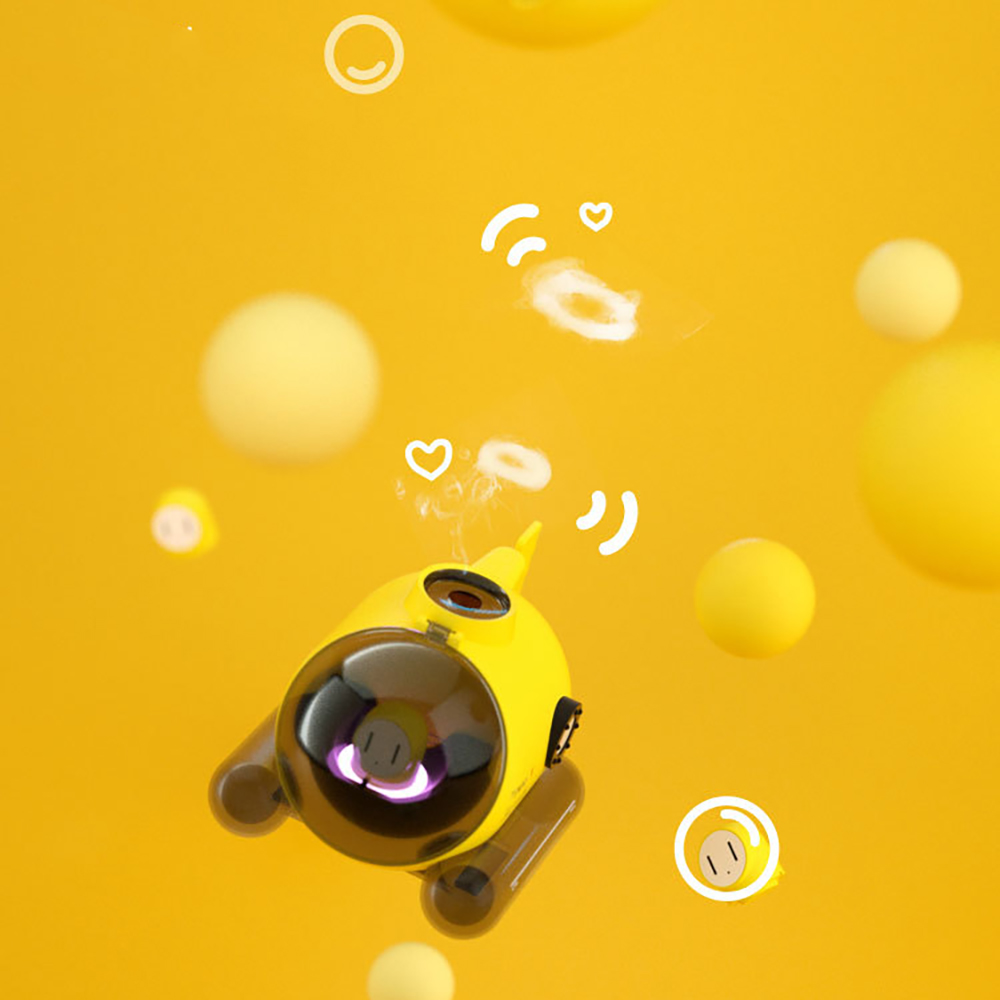 2022 humidifier cute pet mini household small moisturizing aromatherapy car creative air bear USB humidifier LED atomizer