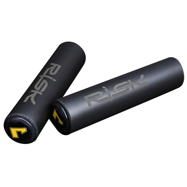 1 Pair Bicycle Silicone Handlebar Grips Mountain Bike Anti-slip Handle Bar Biking Portable Dustproof Cycling Parts for RISK