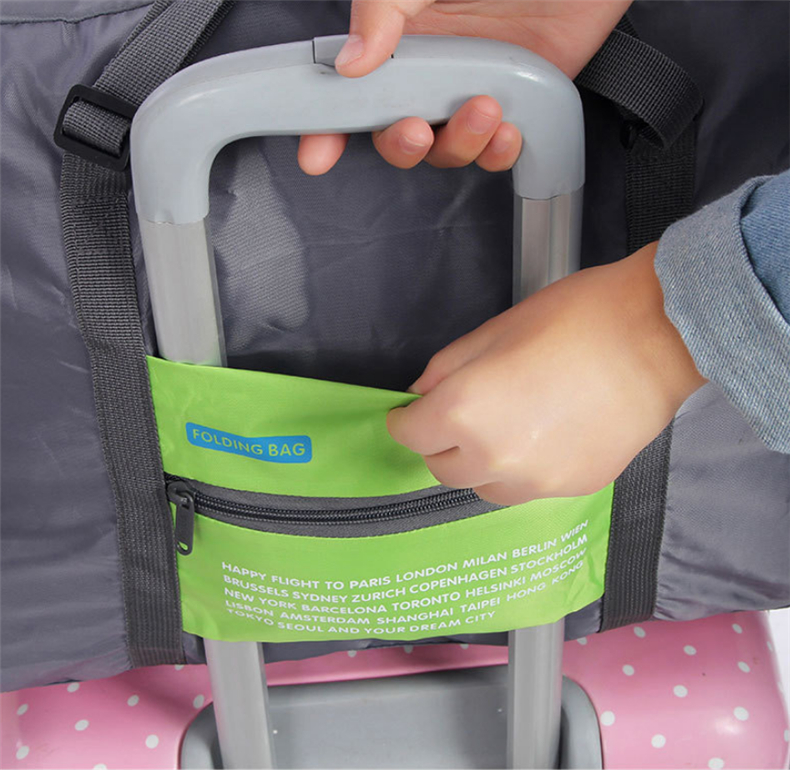 Unisex WaterProof Travel Bag For Suit Nylon Large Capacity Women Bag Foldable Travel Bags Hand Luggage Packing Cubes Organizer