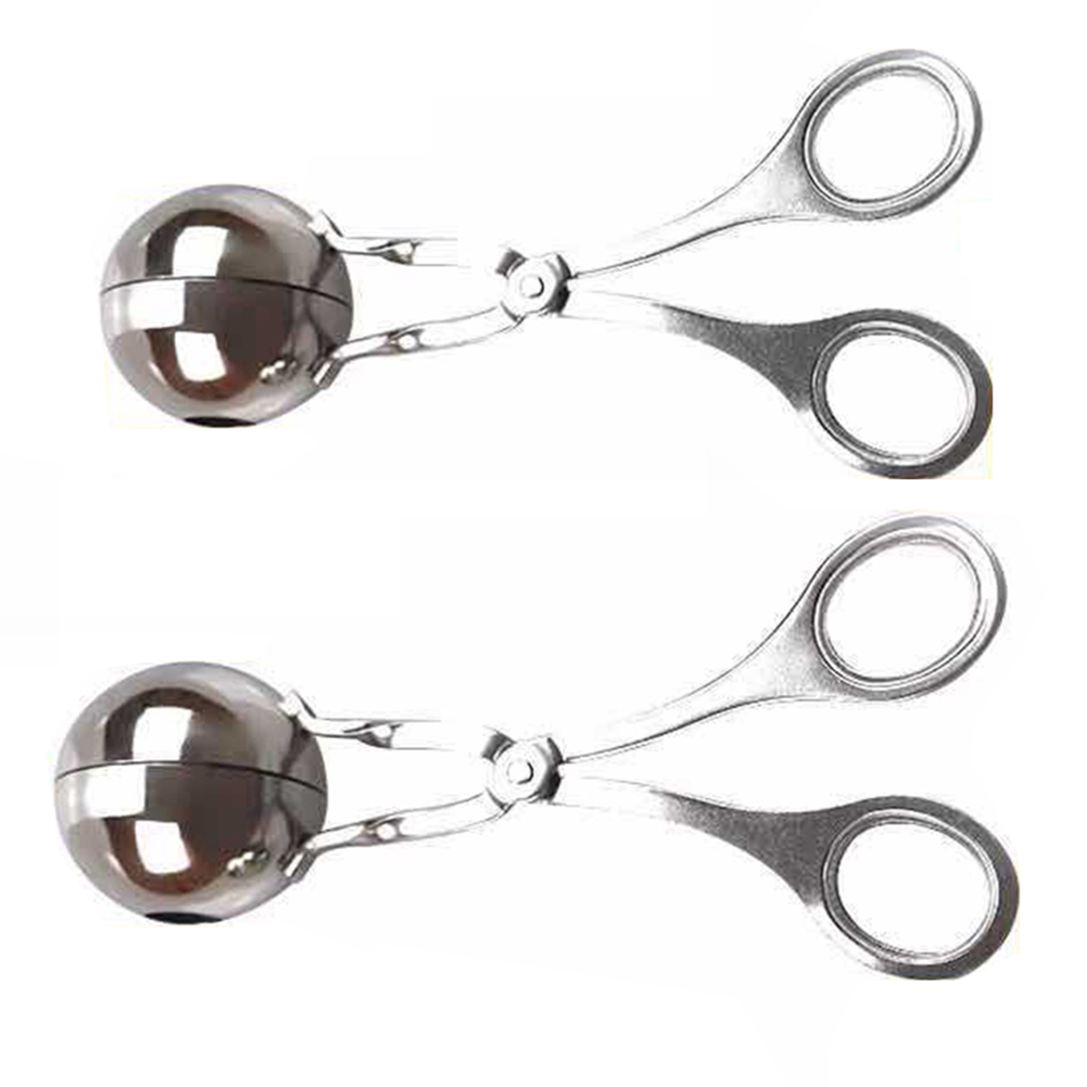 Stainless Steel Fishball Squeezer High Temperature Resistant Meat Balls Form Tool Non-slip Shrimp Sliding Mold Kitchen Use