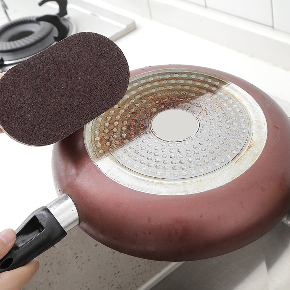 Sponge Pot Washing Brush Durable with Handle Decontamination Brushes Multifunctional Pan Pot Cleaner Brush for Home Accessories