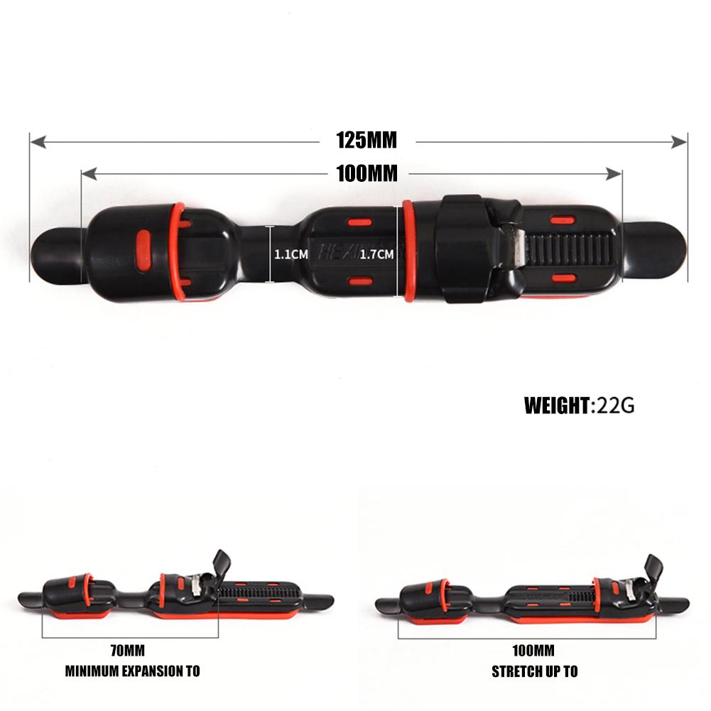 12.5cm Clip Fitted Metal Fish Reel Seat Deck Rock Fishing Rod Tackle DIY pesca Accessories Holder Pesca Fishing Tackle