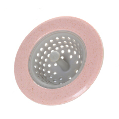 Portable Silicone Sink Strainer Waste Plug Sink Filter Waste Collector Kitchen Bathroom Accessories Colanders Strainers