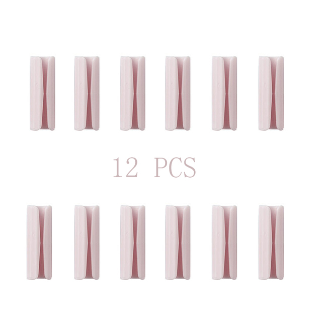 12PCS BedSheet Clips Plastic Slip-Resistant Clamp Quilt Bed Clipper Cover Grippers Fasteners Mattress Holder for Sheets Home