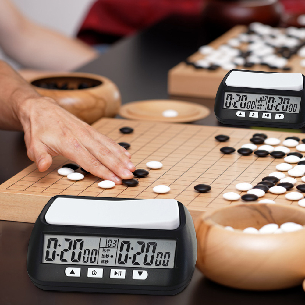 Professional Chess Clock Digital Watch Count Up Down Timer Board Game Stopwatch Digital Count Down Up Chess Game Stopwatch