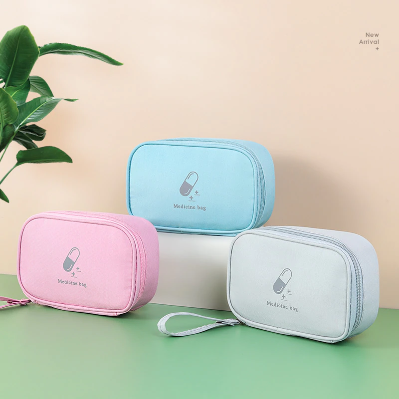 Portable medicine bag medicine storage box Large Capacity Medicine Storage Bag Portable Medical Kit Home First Aid Kit Survival Bag Emergency Bag for Car