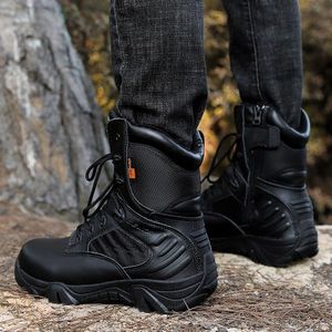 Delta MILITARY DESERT COMBAT BOOTS -  BLACK