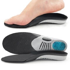 Best Premium Orthotic Gel Insoles Orthopedic Flat Foot Health Sole Pad For Shoes Insert Arch Support Pad For Plantar fasciitis