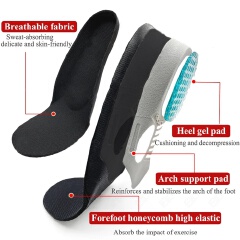 Best Premium Orthotic Gel Insoles Orthopedic Flat Foot Health Sole Pad For Shoes Insert Arch Support Pad For Plantar fasciitis