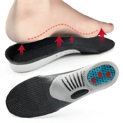 Best Premium Orthotic Gel Insoles Orthopedic Flat Foot Health Sole Pad For Shoes Insert Arch Support Pad For Plantar fasciitis