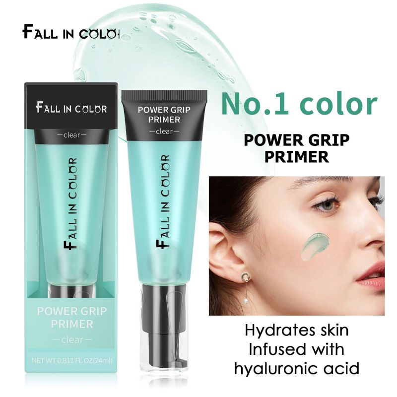 24ml Face Primer Base Makeup Primer Power Grip Primer Gel Based Make Up Face Base Cream Foundation Powder Grip Primer Cosmetic