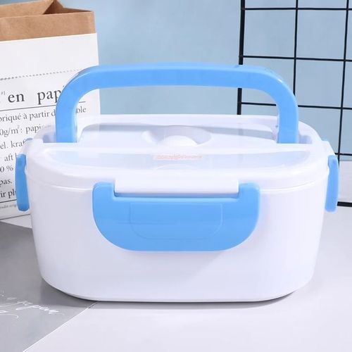 Electric Portable Heat Lunch Box Food Warmer With Partition/