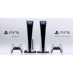 Sony PS5 Playstation Console Digital Version 825GB - Black/White