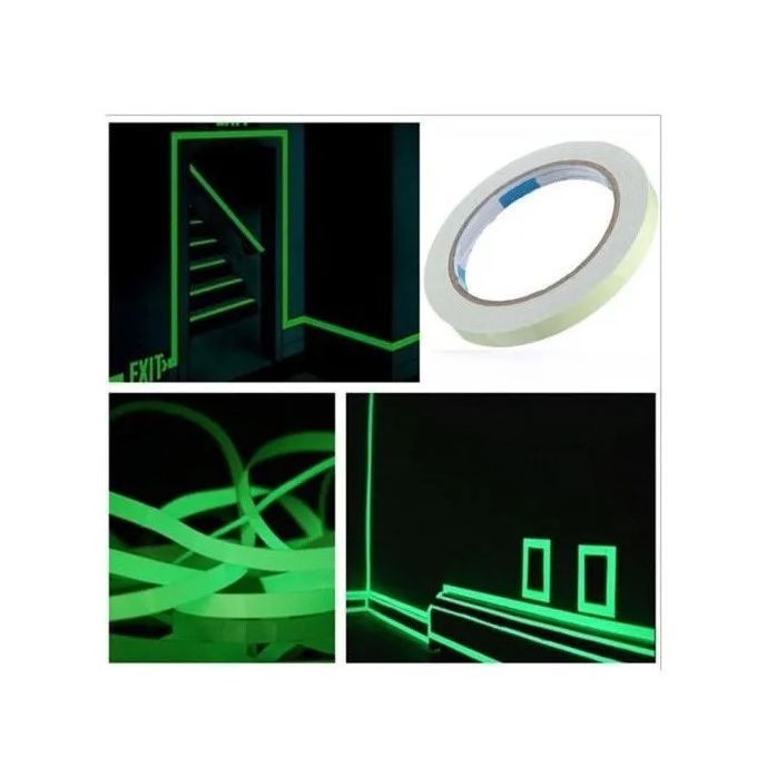 Glow In The Dark Safety Sign Luminous  Office Tape Wall Sticker