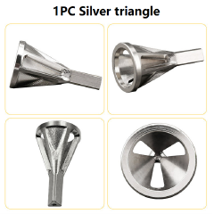 1PC Silver triangle Deburring External Chamfer Tool Stainless Steel Remove Burr Tools for Metal Drilling Tool