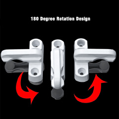 Plastic+Stainless Steel+Zinc Alloy UPVC Child Safe Security Anti-theft Window Door Sash Lock Safety Lever Handle Sweep Latch