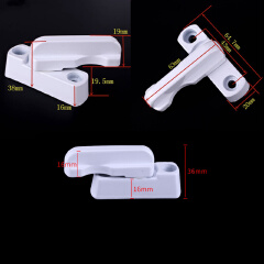 Plastic+Stainless Steel+Zinc Alloy UPVC Child Safe Security Anti-theft Window Door Sash Lock Safety Lever Handle Sweep Latch