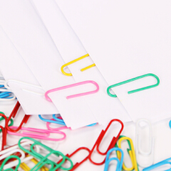 100PCS Colorful Metal Binder Clip Paper Clip Office Stationery Binding Supplies Office Shool Stationery Marking Clips