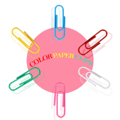 100PCS Colorful Metal Binder Clip Paper Clip Office Stationery Binding Supplies Office Shool Stationery Marking Clips