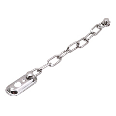 Stainless Steel Safety Chain Locks Silver Color Bolt Latch Cabinet Guard Door Restrict Window Anti-theft Lock