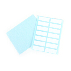13x38mm Self adhesive sticky white label writable name stickers Blank note label Beschrijfbare Naam Label Bar diy Notebook