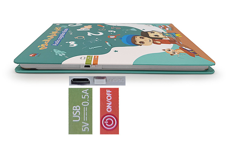 Arabic English Point Reading Children's Educational Learning Toys Rechargeable Audiobooks Arabic E-books