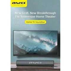 Awei Smart Home TV Soundbar Wireless Bluetooth Speaker