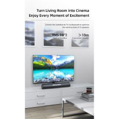 Awei Y333 Bluetooth Wireless Connect Sound Bar Speaker