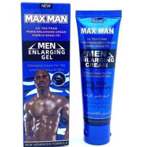 MAX MEN Blue Delay Cream, Enlargement Plus Erectile Function