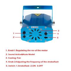 Mini LED Laser Projector Christmas Decorations For Home Laser Pointer Disco Light Stage Party Pattern Lighting Projector Shower