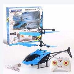 Mini Rc Infrared Induction Remote Control Toy Gyro Helicopter Rc Drone Model Plane Children Toys C-style as picture