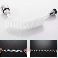 360 degrees kitchen faucet extender available in white