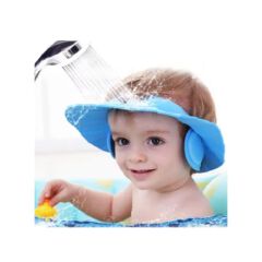 Blue Baby Shampoo Cap Ear And Eyes Protection Cap