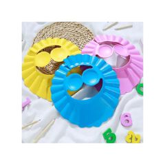Blue Baby Shampoo Cap Ear And Eyes Protection Cap