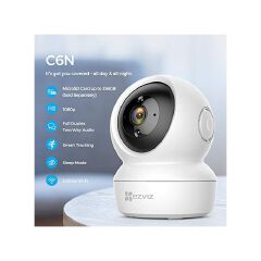 Ezviz HD C6N Wireless Camera -with Pan Tilt, Night Vision, Motion Alert On Mobile-