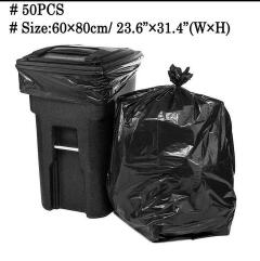 BIN LINERS/ TRASH BAGS /GARBAGE BAGS 50pcs-BIN LINERS
