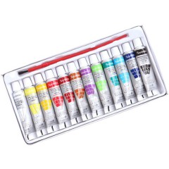 12 Pieces Water Colors High Quality For Office and CBC for Coloring