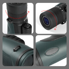 outdoors 10-30X50 All optical continuity stepless Doubling birdwatching Single cylinder telescope