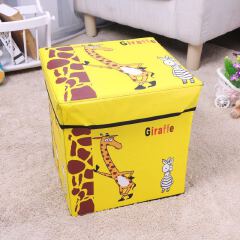 New Arrivals Storage stool Storage Benches Clothing Closet Storage Sundries storage box Cartoon non-woven fabric Organization