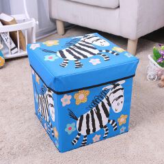 New Arrivals Storage stool Storage Benches Clothing Closet Storage Sundries storage box Cartoon non-woven fabric Organization