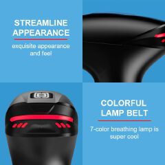 Massage Gun Professional Deep Muscle Massager, 8 Speeds, 5 Heads