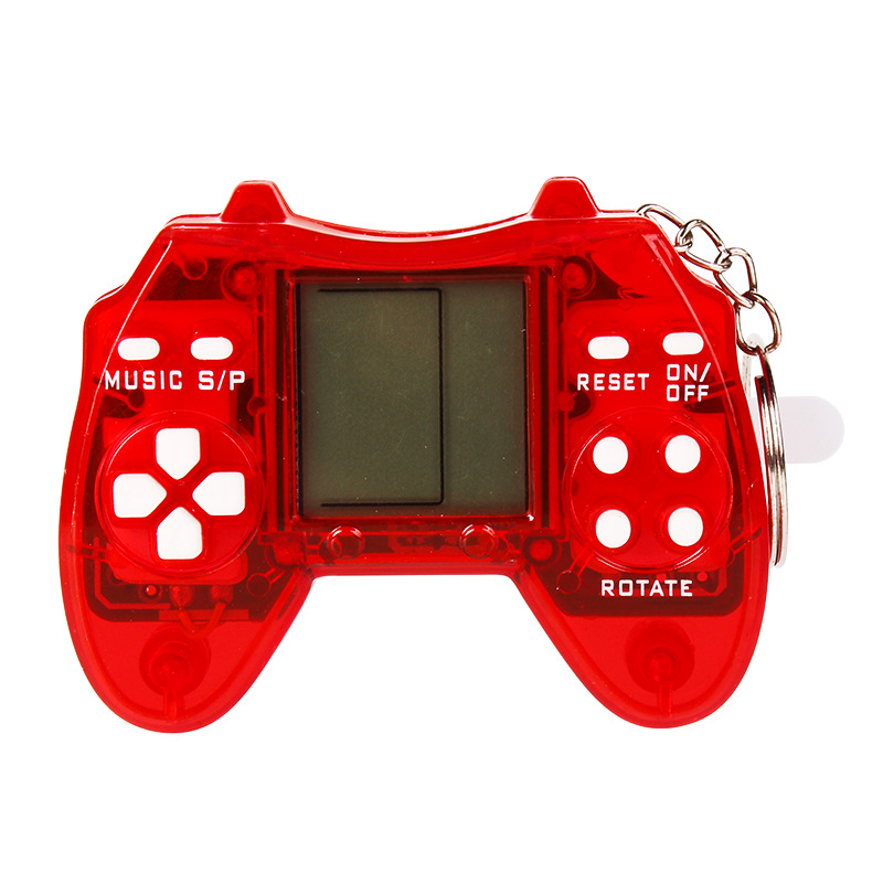 Portable Pocket Mini Retro Classic Brick Games Handheld Game Players Gaming Console with Key Chain Ring for Kid Pendant Toy Gift