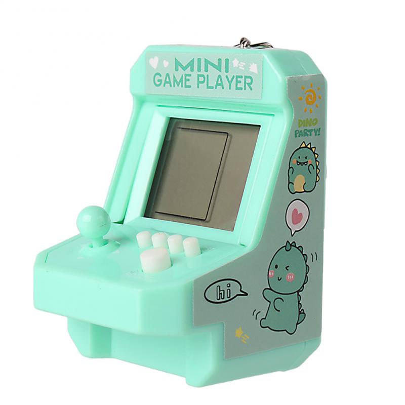 Retro Mini Games Player Built-in 26 Games Portable Handheld Gaming Console Classic Game Machine With Keychain Console Toys Gift