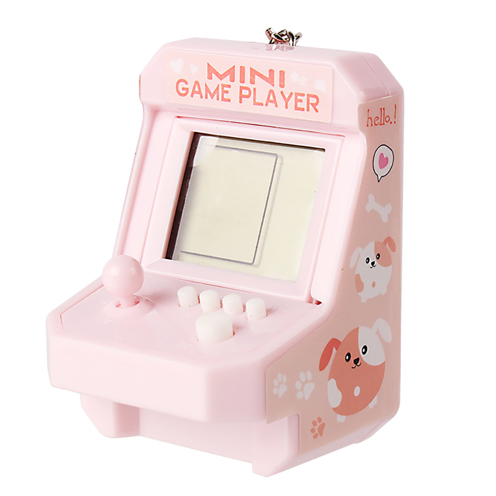 Retro Mini Games Player Built-in 26 Games Portable Handheld Gaming Console Classic Game Machine With Keychain Console Toys Gift