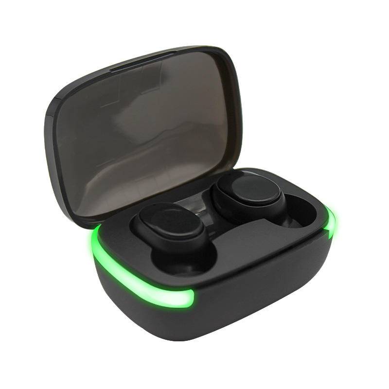 Y60 TWS Wireless Bluetooth Headset 9D Stereo Mic Earbuds IPX4 Waterproof Headphones Noice Reduction Earphones for iPhone Android Phones