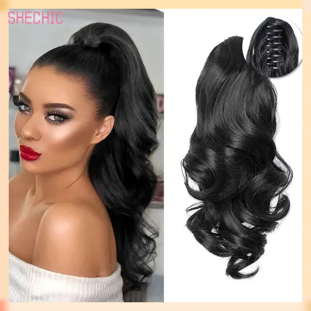 Hair wigs Synthetic Extension populor beatuful Ponytails High Temperature Curly Ponytail women girls gift