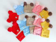 Unisex Fashion Baby Kofia Hats With Scarf