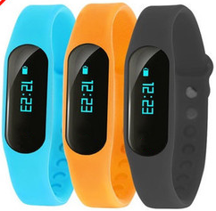 E06 Smart band Smart Bracelet Wristband Tracker sports data share Bluetooth 4.0 Watch