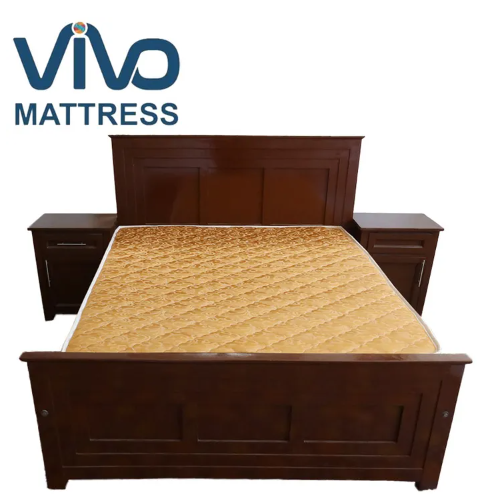 Vivo High-end Mattress Super High Density Quilted Home Living Bed Room Soft and long-lasting  Mattress Comfy and Health Mattress  from Factory Directly Yellow